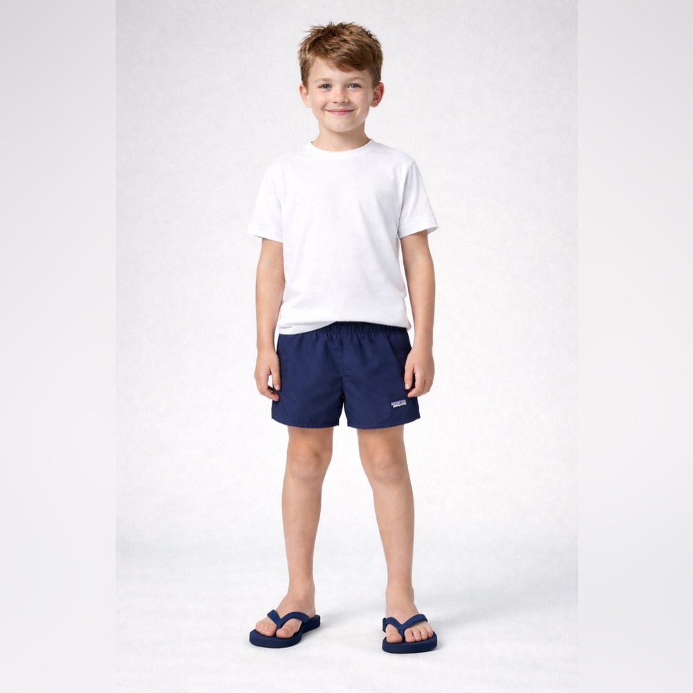 Patagonia : Kids Navy Blue Shorts
